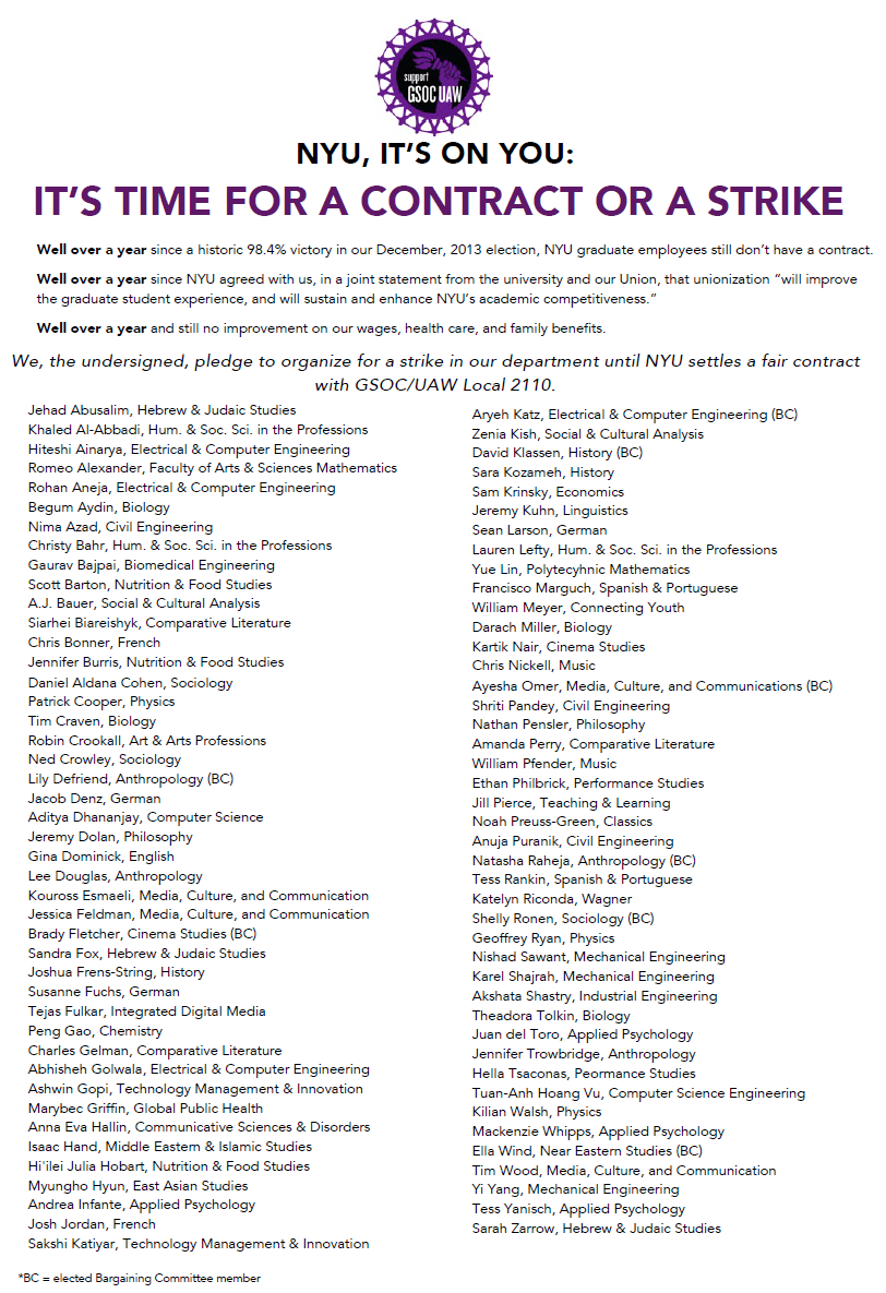 80+ Organizers from over 40 Departments